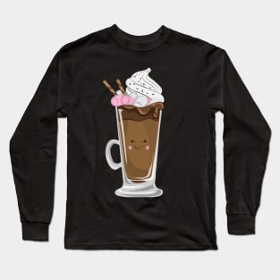 Cosy Hot Chocolate Drink Long Sleeve T-Shirt